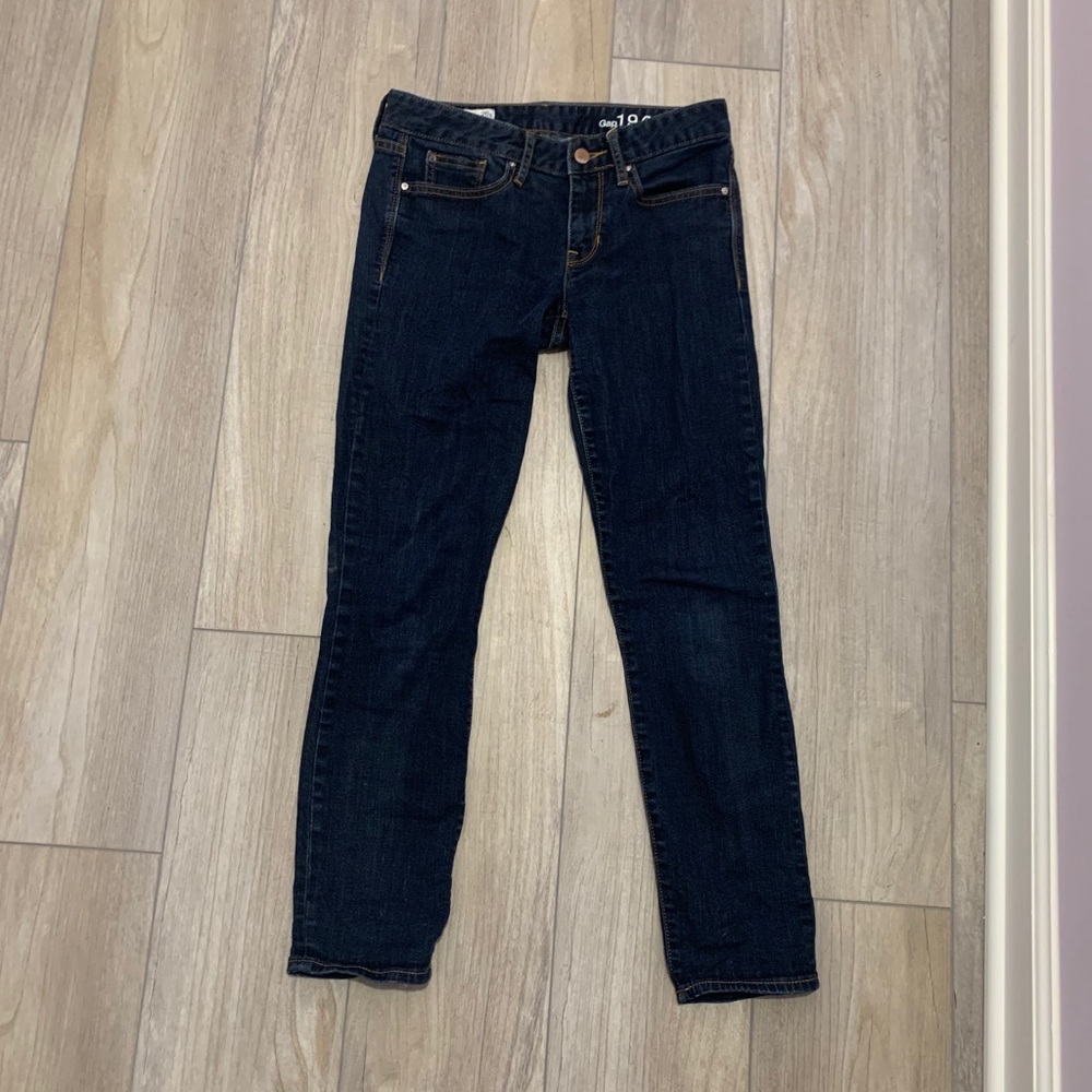 GAP 1969 Dark Wash Always Skinny Jeans